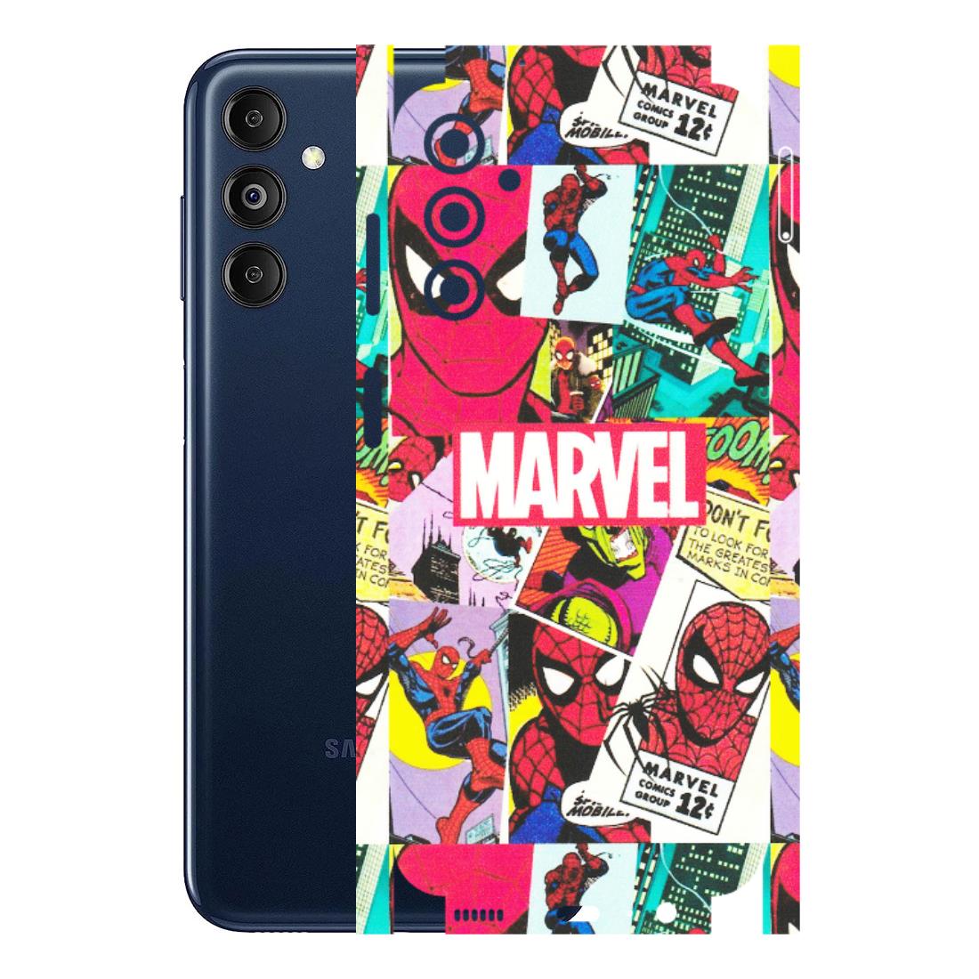 Samsung M/F/Note/Flip and C Phone Skins (All Models) - Marvel Comic Spiderman Grafitti - Matte Finish (M-72) Samsung Galaxy M14 (5G)