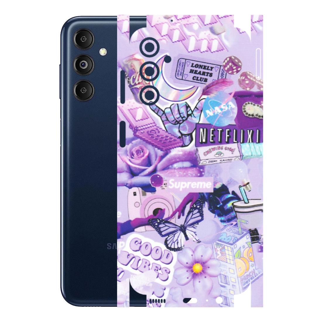 Samsung M/F/Note/Flip and C Phone Skins (All Models) - Supreme Purple Magic - Matte Finish (M-88) Samsung Galaxy M14 (5G)