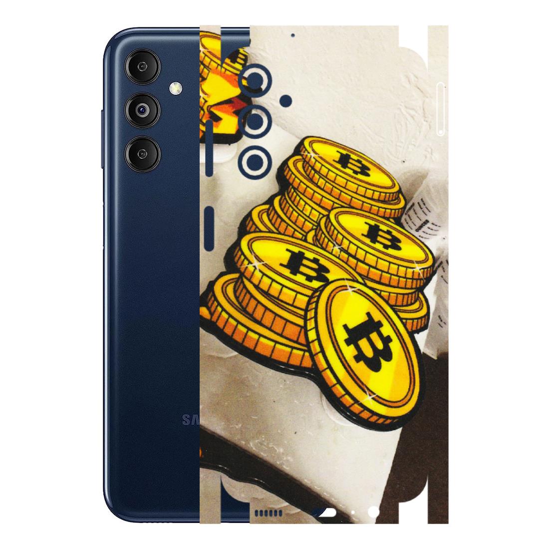 Samsung M/F/Note/Flip and C Phone Skins (All Models) - Billionaire Bitcoin Collection - Matte Finish (M-92) Samsung Galaxy M14 (5G)