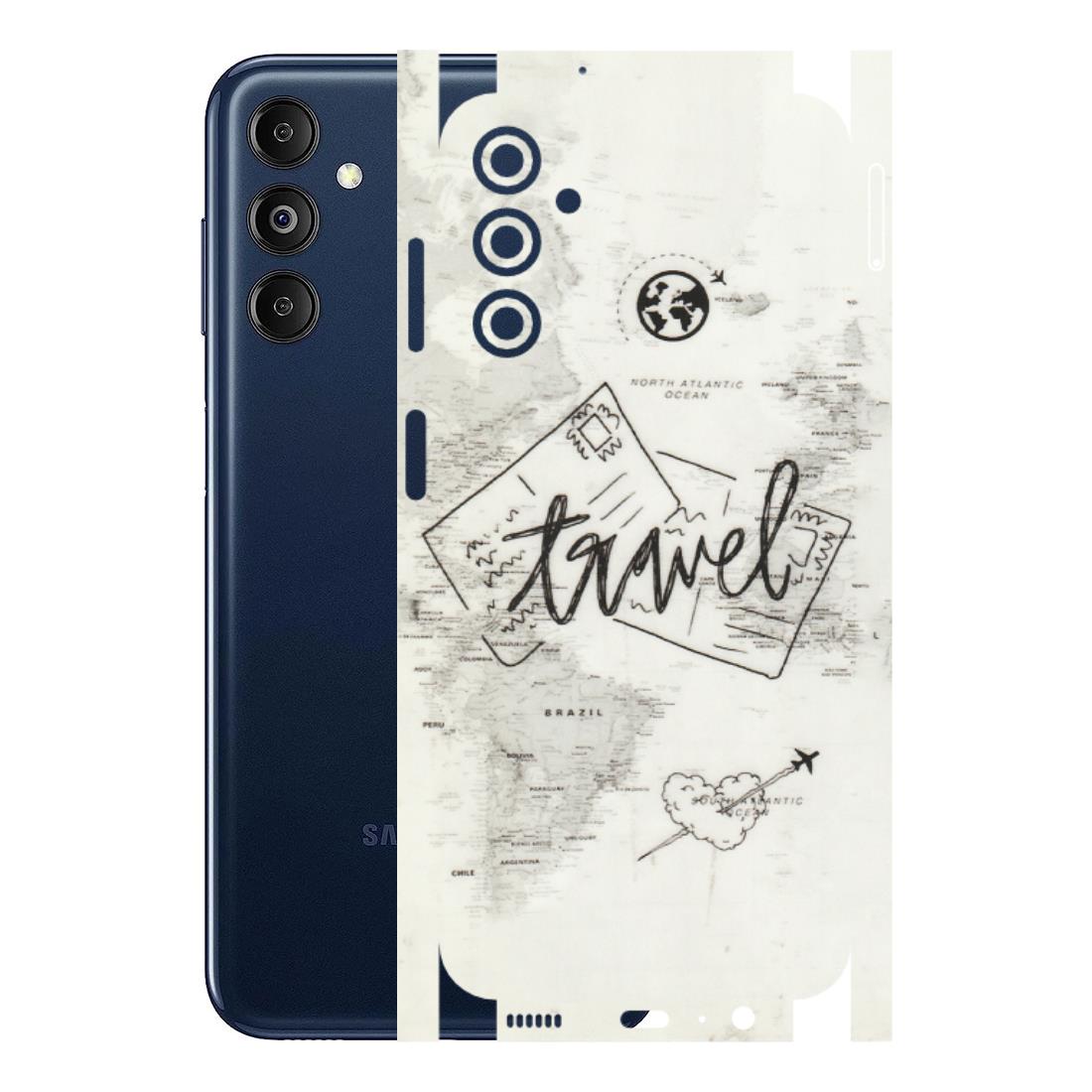 Samsung M/F/Note/Flip and C Phone Skins (All Models) - Travel Ticket - Transparent Finish (T-06) Samsung Galaxy M14 (5G)