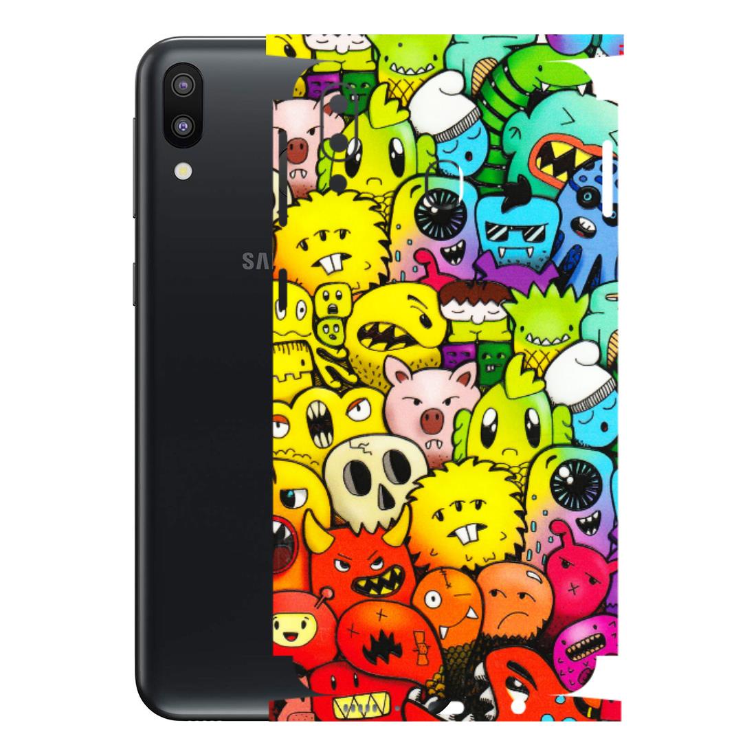 Samsung M/F/Note/Flip and C Phone Skins (All Models) - Angry Funkies - 3D Embossed Finish (L-169) Samsung Galaxy M20
