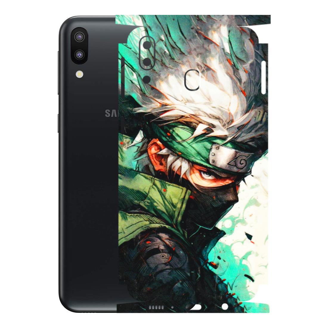 Samsung M/F/Note/Flip and C Phone Skins (All Models) - Kakashi Side Profile - 3D Embossed Finish (L-249) Samsung Galaxy M20