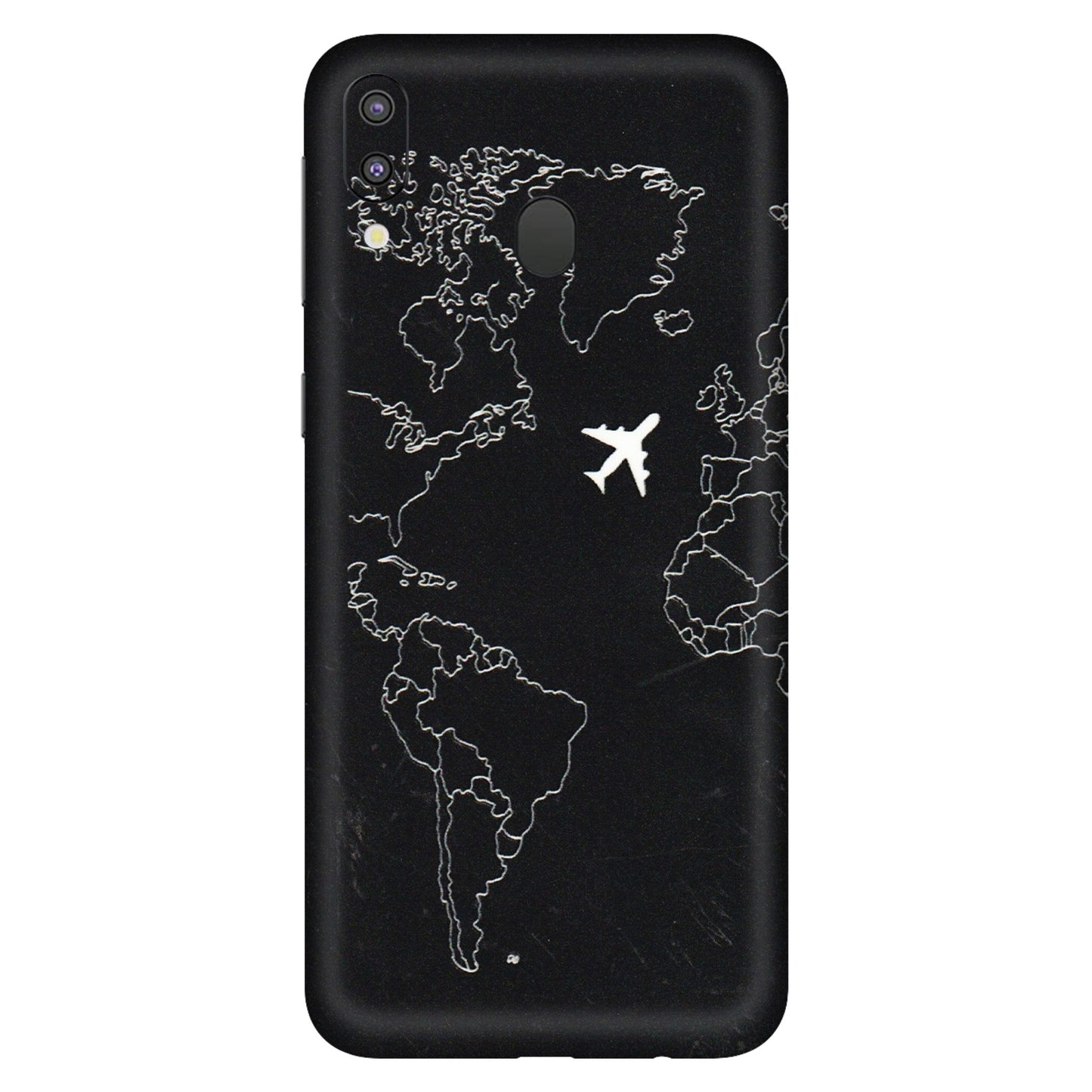 Samsung M/F/Note/Flip and C Phone Skins (All Models) - Never Ending Travel - 3D Embossed Finish (L-79) Samsung Galaxy M20