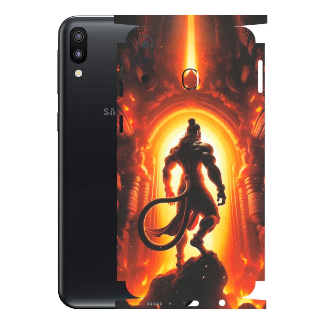 Samsung M/F/Note/Flip and C Phone Skins (All Models) - HanumanJi - Matte Finish (M-06) Samsung Galaxy M20