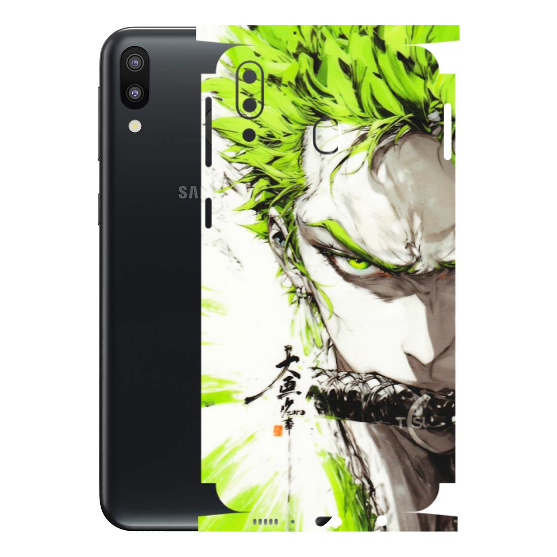 Samsung M/F/Note/Flip and C Phone Skins (All Models) - Roro Taku Anime - Transparent Finish (T-18) Samsung Galaxy M20