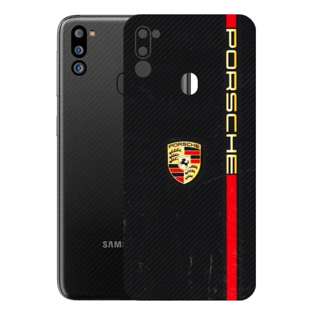Samsung M/F/Note/Flip and C Phone Skins (All Models) - Premium Porsche - 3D Embossed Finish (L-225) Samsung Galaxy M21 2021