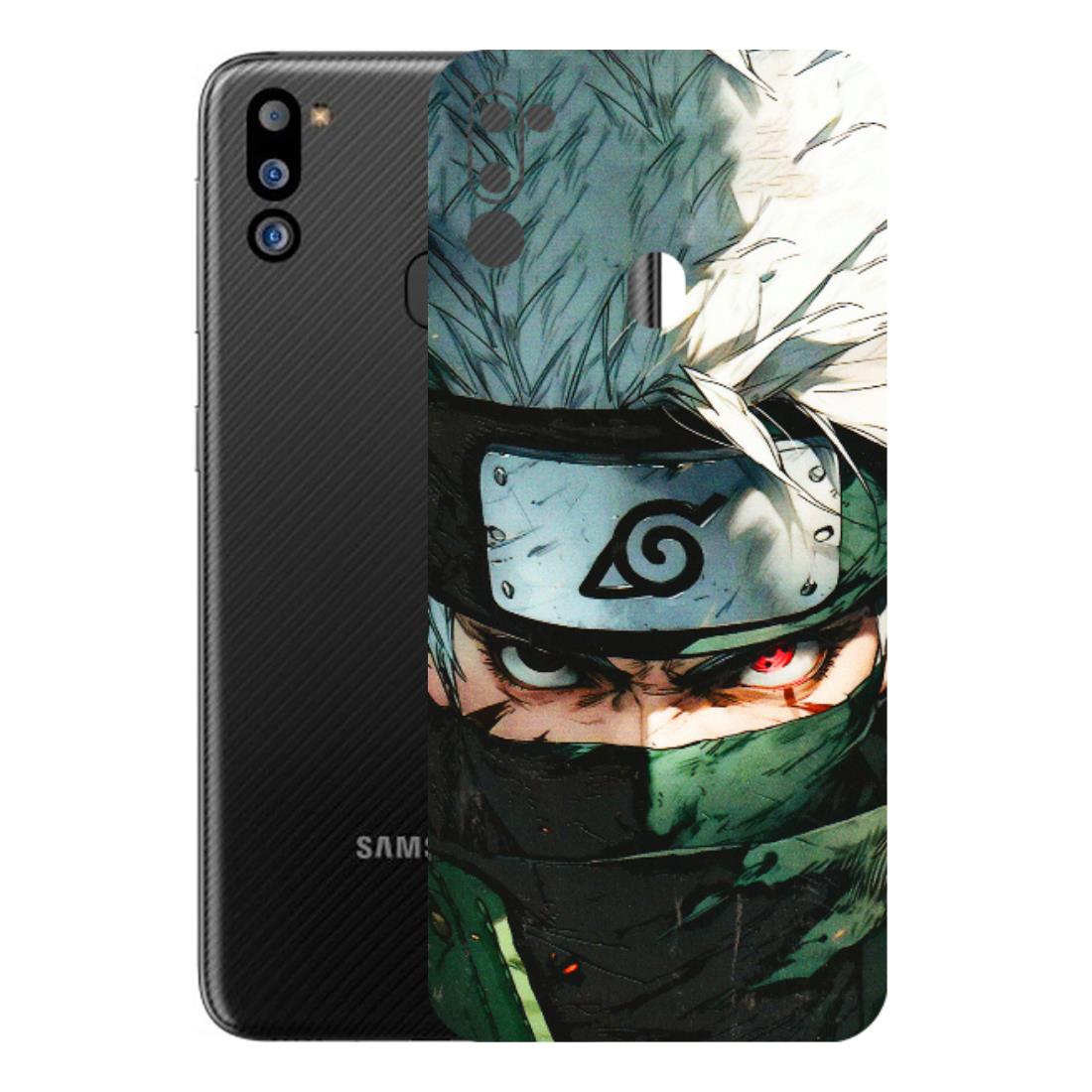 Samsung M/F/Note/Flip and C Phone Skins (All Models) - Kakashi Red Eye Focus - 3D Embossed Finish (L-227) Samsung Galaxy M21 2021
