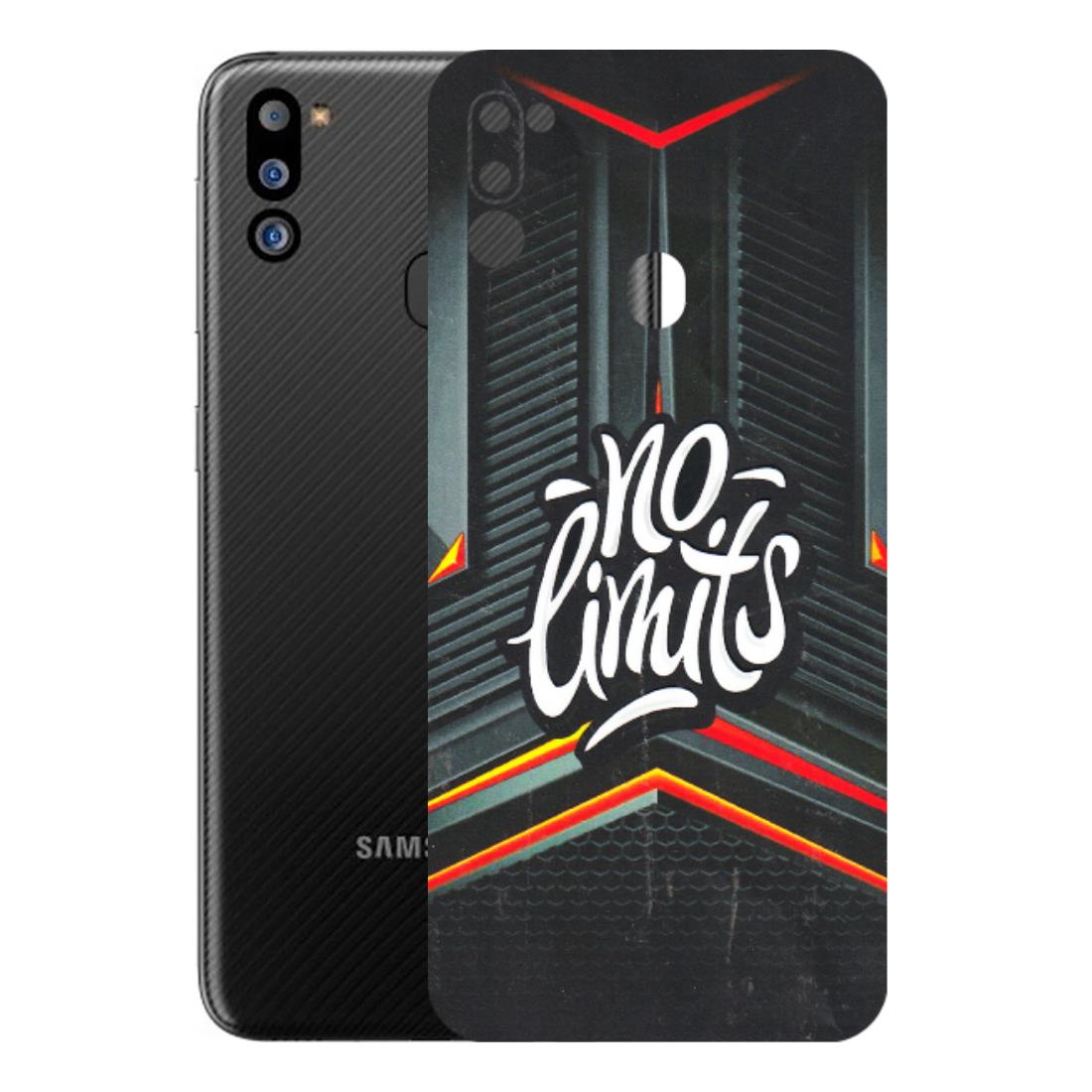 Samsung M/F/Note/Flip and C Phone Skins (All Models) - No Limits - 3D Embossed Finish (L-286) Samsung Galaxy M21 2021