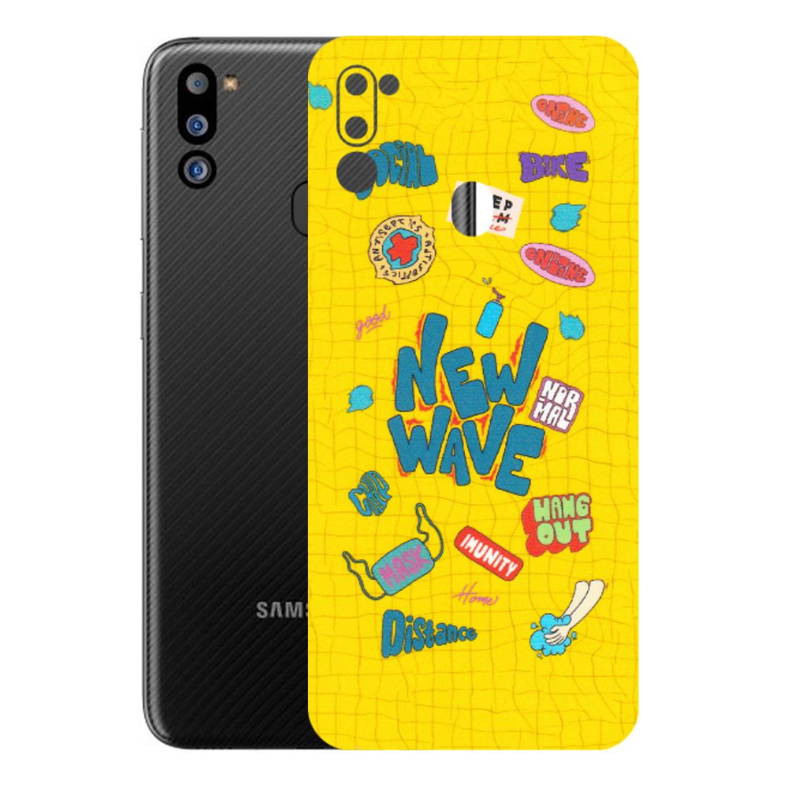 Samsung M/F/Note/Flip and C Phone Skins (All Models) - New Wave Life - Matte Finish (M-17) Samsung Galaxy M21 2021
