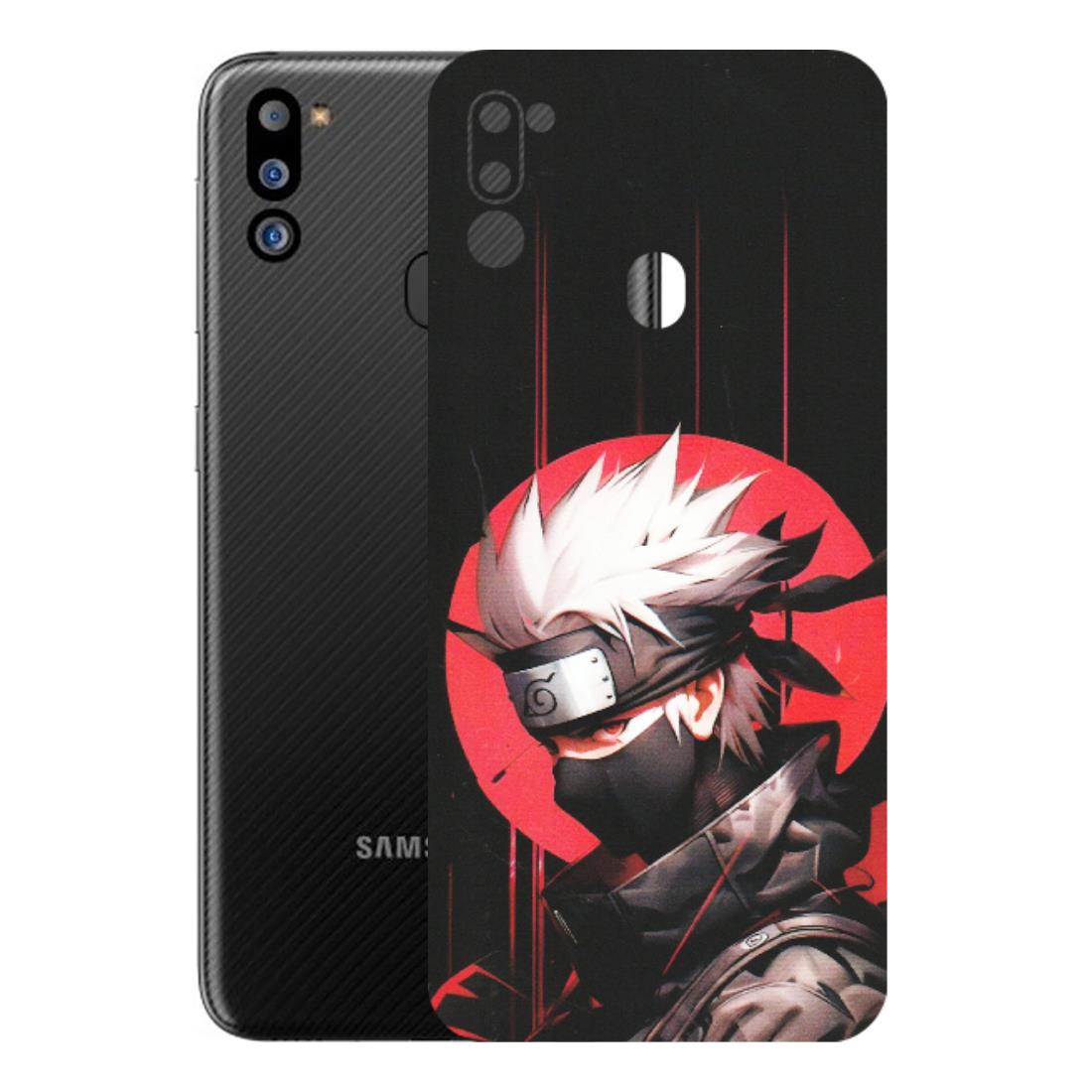 Samsung M/F/Note/Flip and C Phone Skins (All Models) - Naruto Anime Blood - Matte Finish (M-170) Samsung Galaxy M21 2021