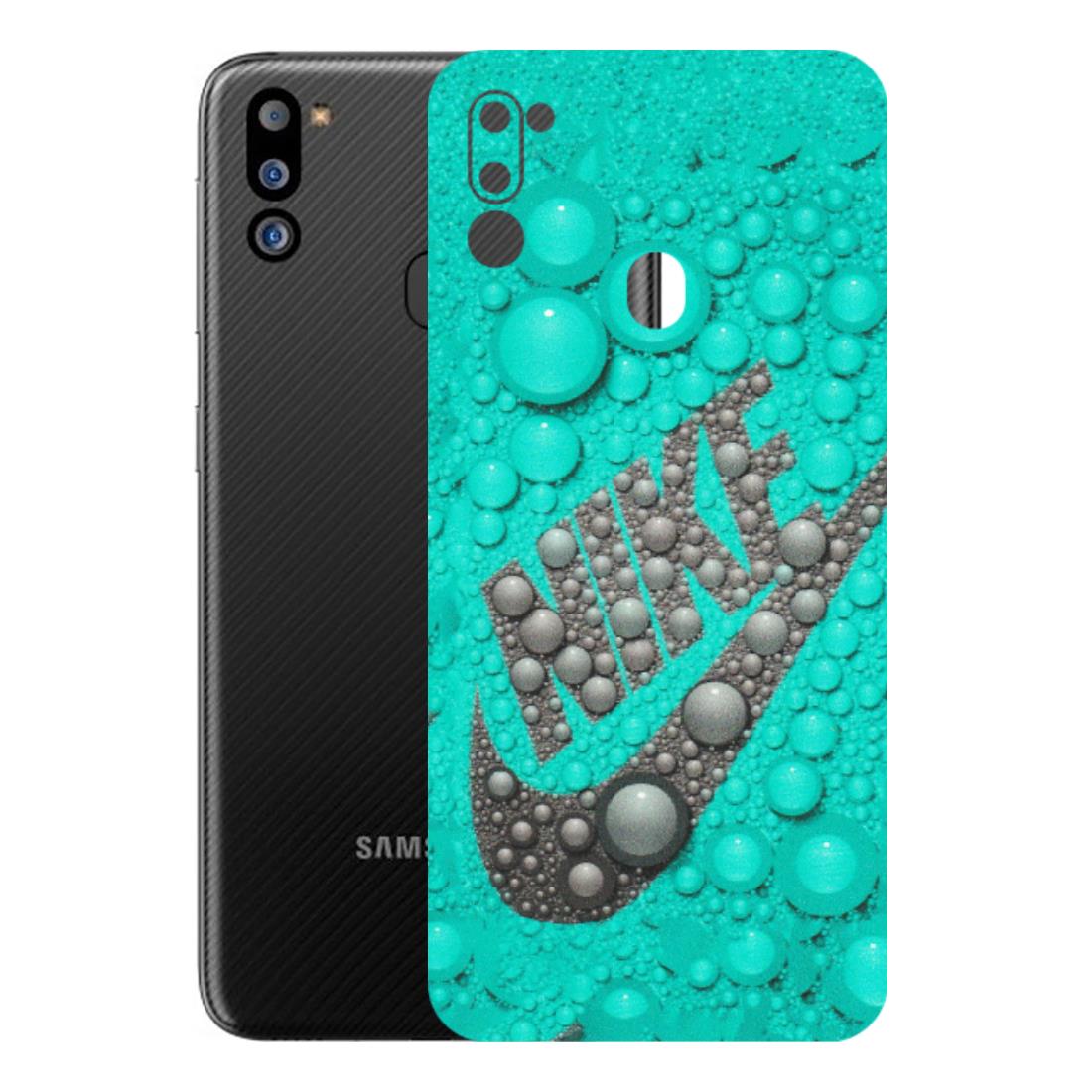 Samsung M/F/Note/Flip and C Phone Skins (All Models) - Shoe Brand Bubbles - Matte Finish (M-42) Samsung Galaxy M21 2021