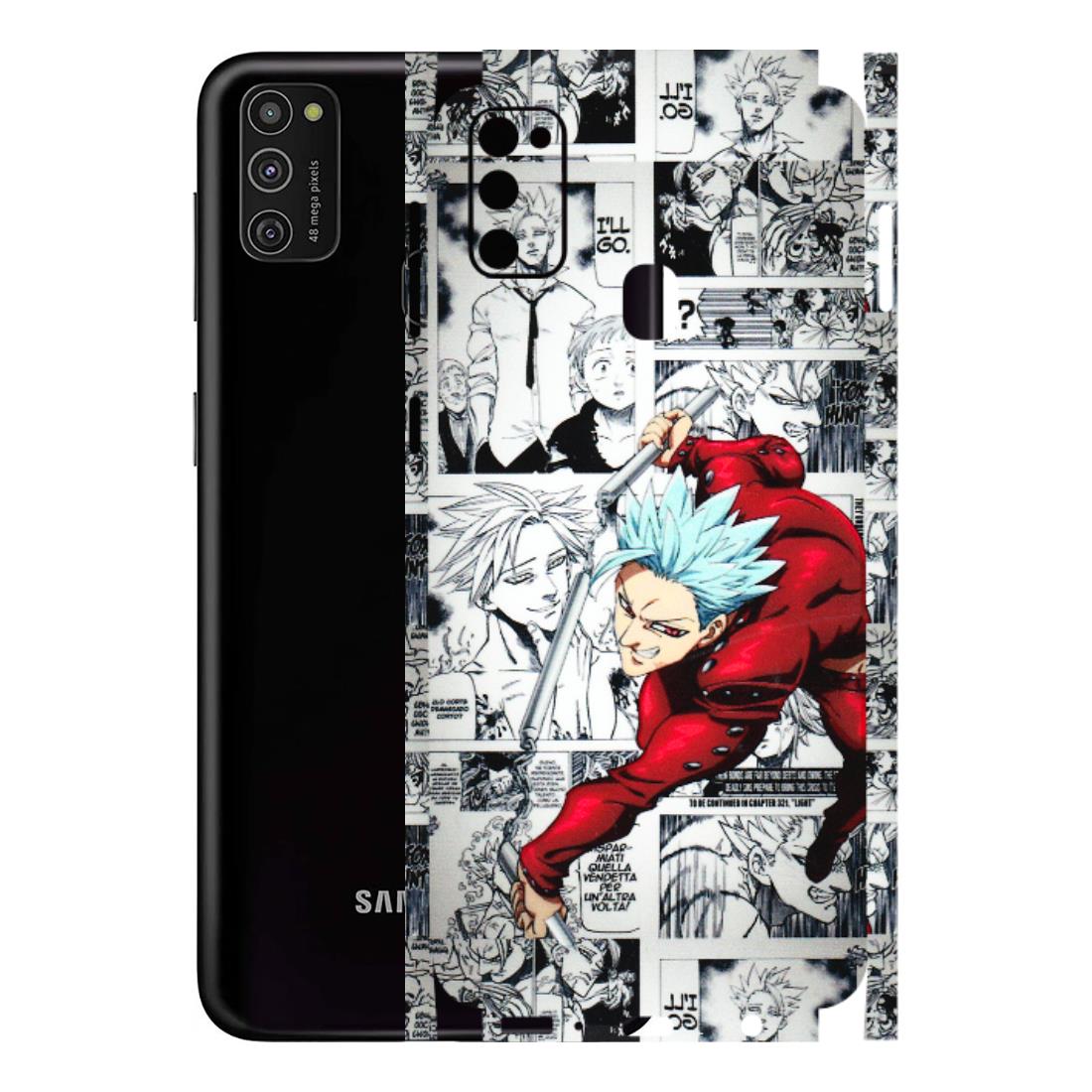 Samsung M/F/Note/Flip and C Phone Skins (All Models) - Anime Comic - 3D Embossed Finish (L-192) Samsung Galaxy M21