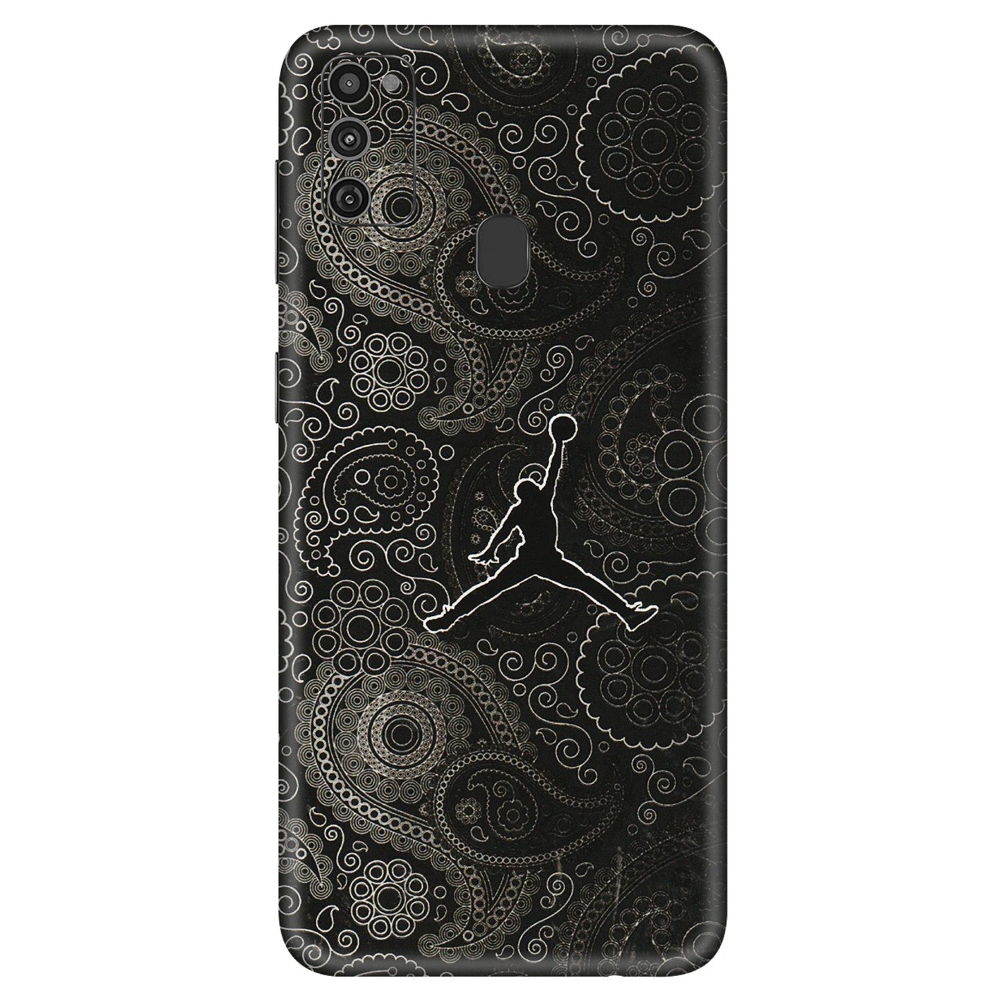 Samsung M/F/Note/Flip and C Phone Skins (All Models) - Basketball Player Artwork - 3D Embossed Finish (L-215) Samsung Galaxy M21