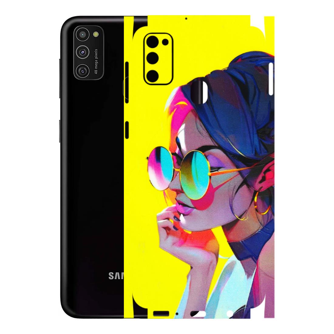 Samsung M/F/Note/Flip and C Phone Skins (All Models) - Bold Stylish Girl - 3D Embossed Finish (L-222) Samsung Galaxy M21