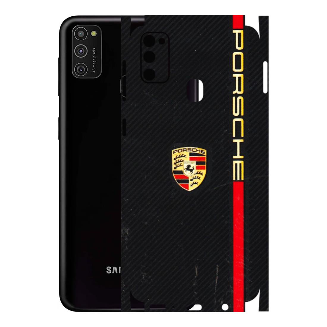 Samsung M/F/Note/Flip and C Phone Skins (All Models) - Premium Porsche - 3D Embossed Finish (L-225) Samsung Galaxy M21