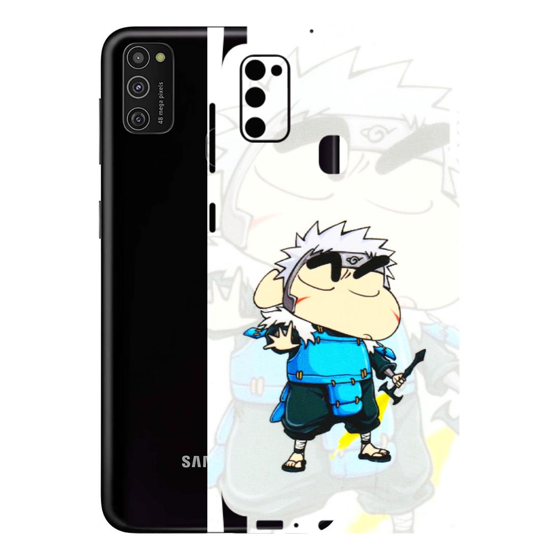 Samsung M/F/Note/Flip and C Phone Skins (All Models) - Angry Young Shinchan - 3D Embossed Finish (L-226) Samsung Galaxy M21