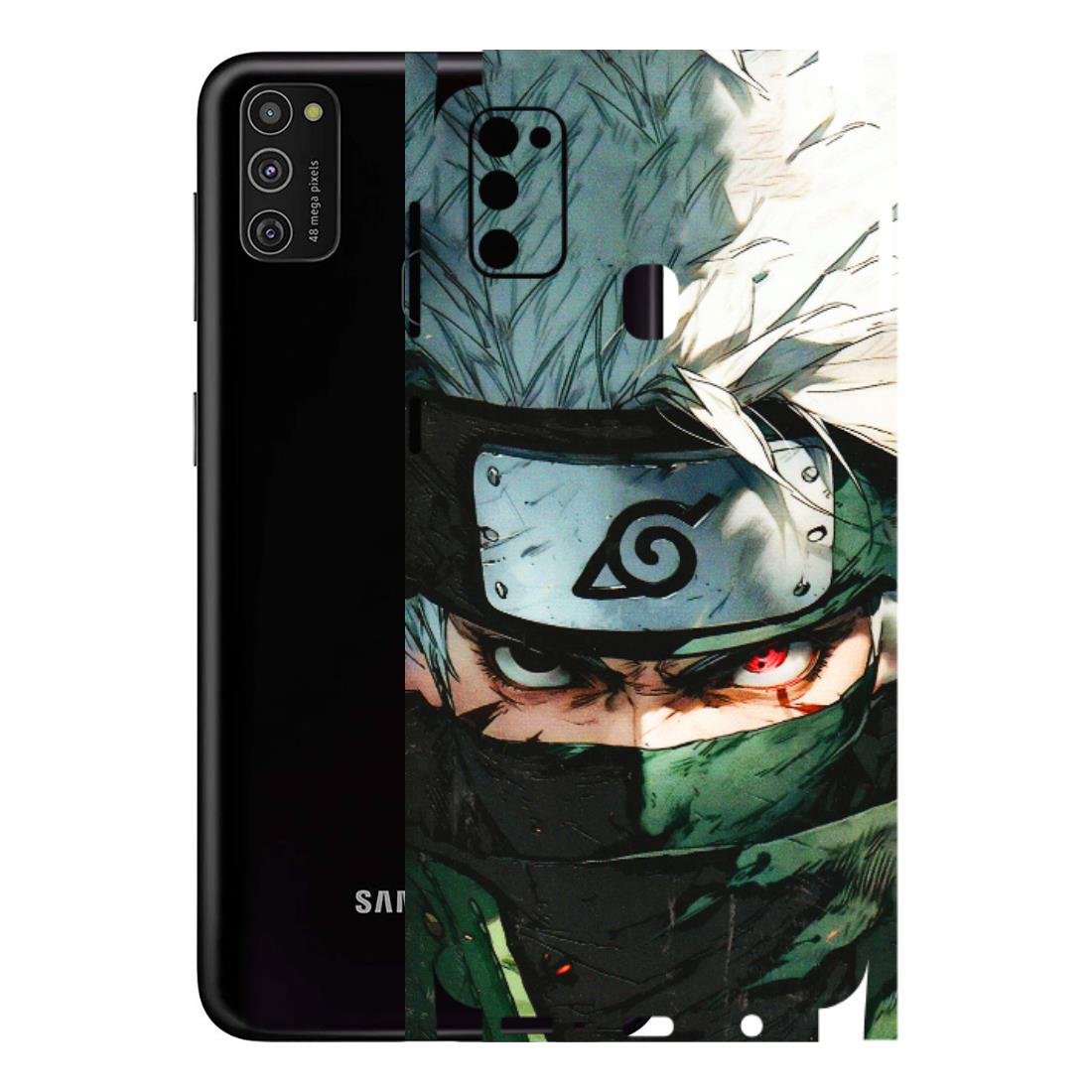 Samsung M/F/Note/Flip and C Phone Skins (All Models) - Kakashi Red Eye Focus - 3D Embossed Finish (L-227) Samsung Galaxy M21
