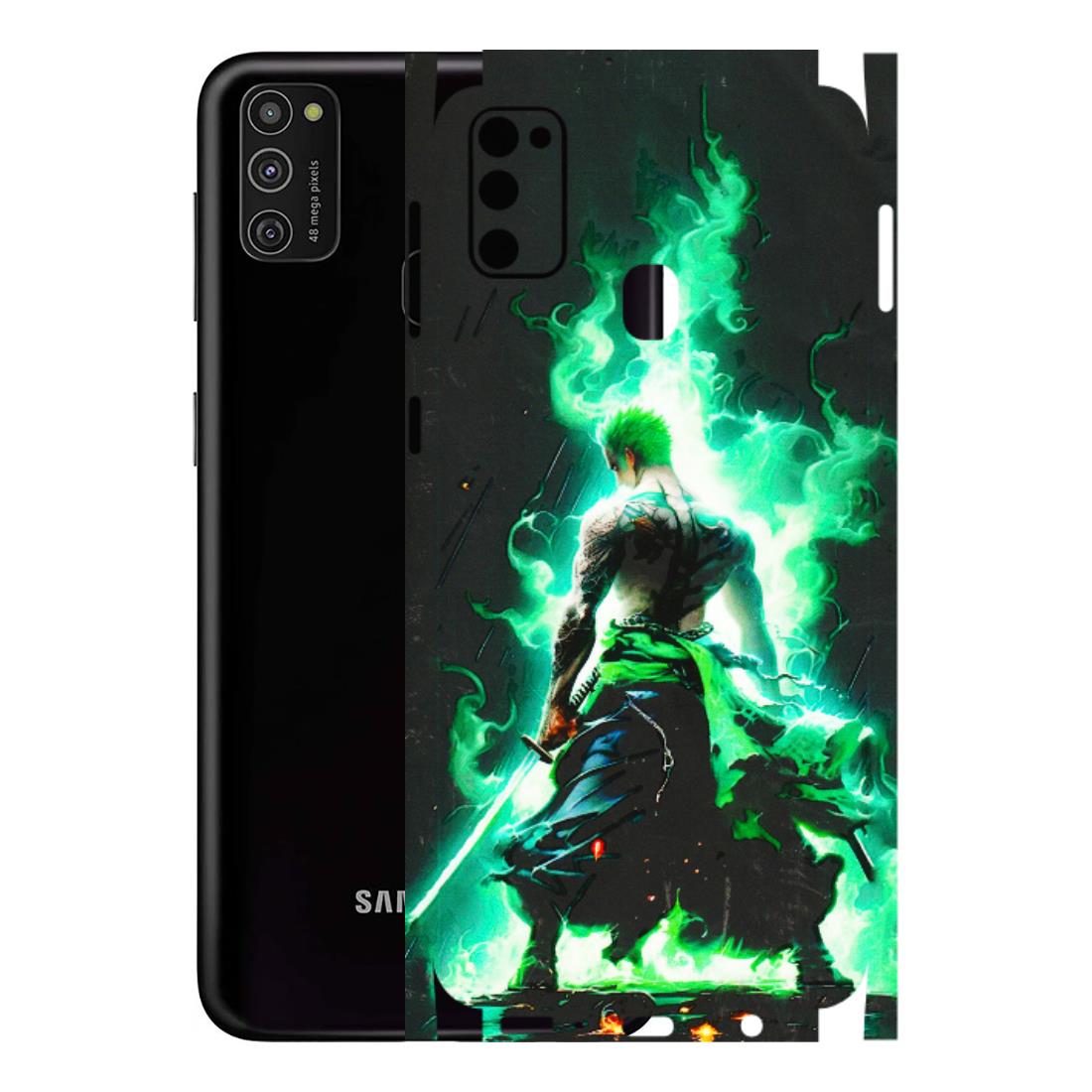 Samsung M/F/Note/Flip and C Phone Skins (All Models) - Zoro Sword - 3D Embossed Finish (L-241) Samsung Galaxy M21