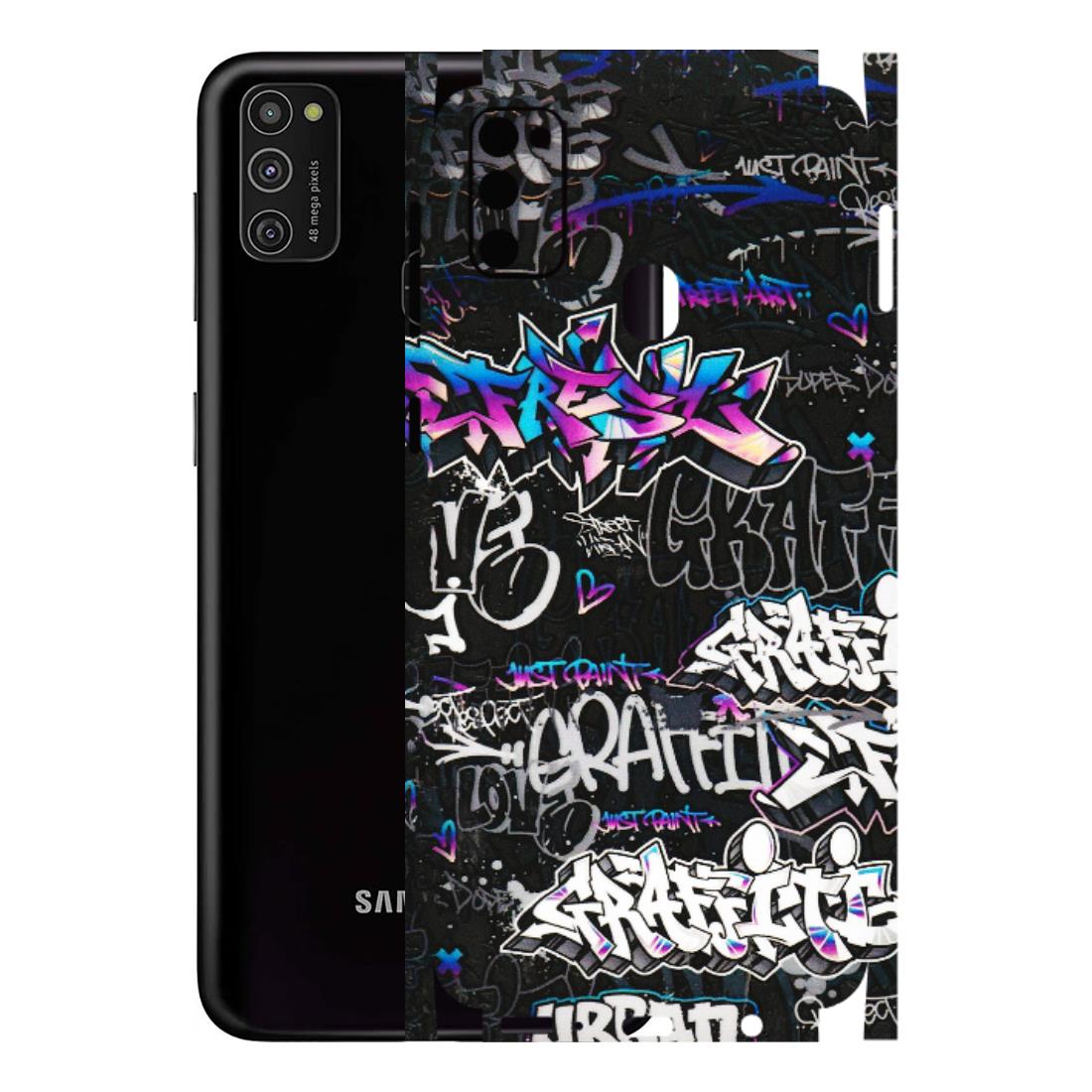 Samsung M/F/Note/Flip and C Phone Skins (All Models) - Graffiti Killer - 3D Embossed Finish (L-274) Samsung Galaxy M21