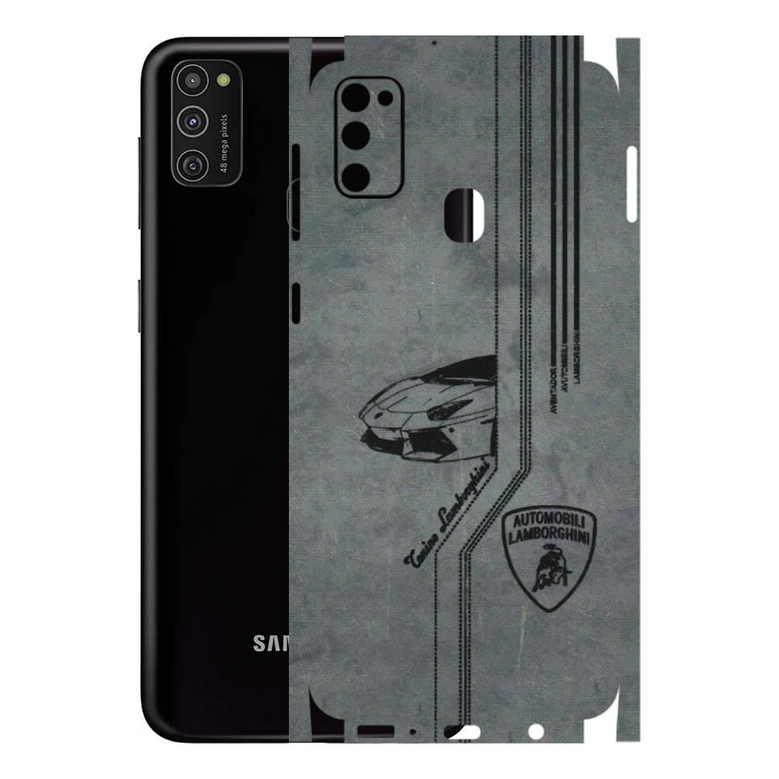 Samsung M/F/Note/Flip and C Phone Skins (All Models) - New Lamborgini Aventador - 3D Embossed Finish (L-321) Samsung Galaxy M21