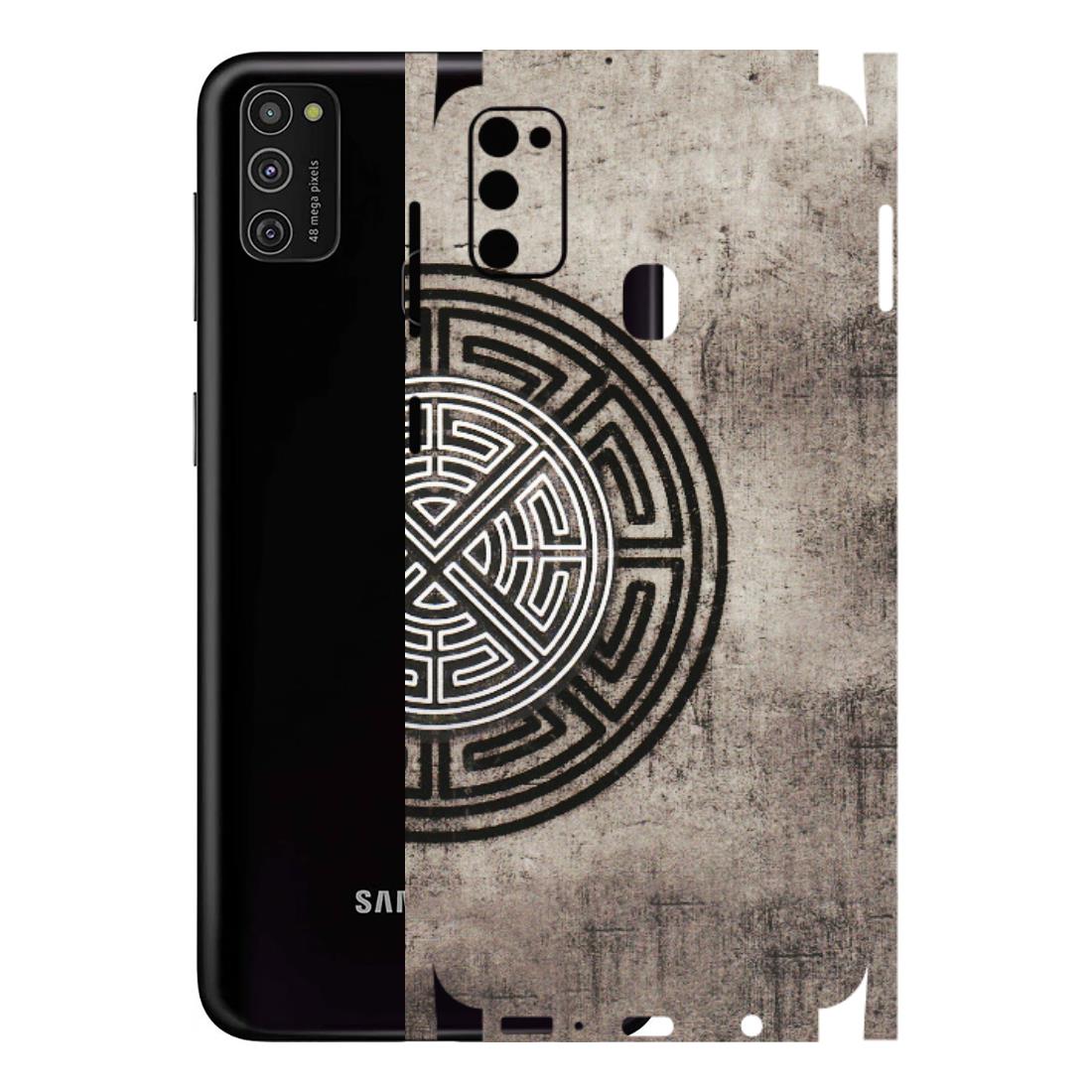 Samsung M/F/Note/Flip and C Phone Skins (All Models) - Mysterious Circular Design - 3D Embossed Finish (L-63) Samsung Galaxy M21