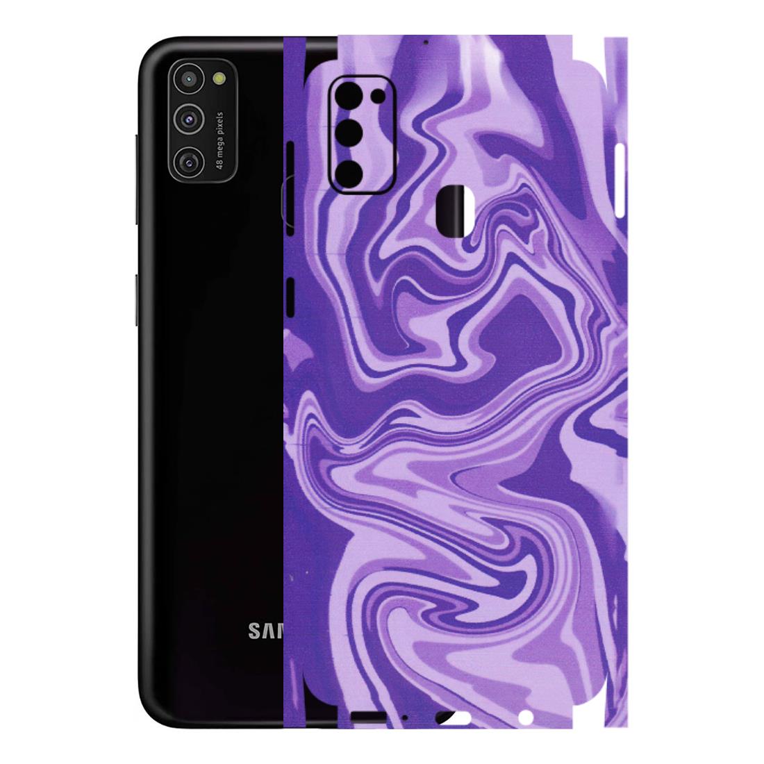 Samsung M/F/Note/Flip and C Phone Skins (All Models) - Hazy Purple Nights - Matte Finish (M-14) Samsung Galaxy M21