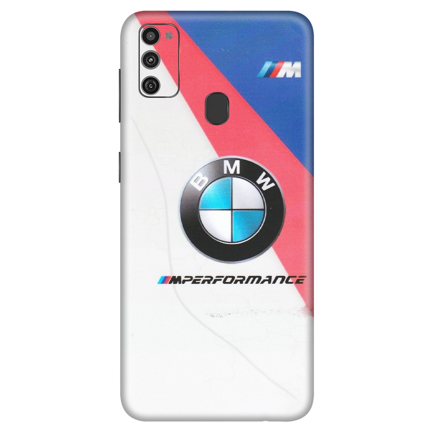 Samsung M/F/Note/Flip and C Phone Skins (All Models) - BMW Logo Performance - Matte Finish (M-27) Samsung Galaxy M21
