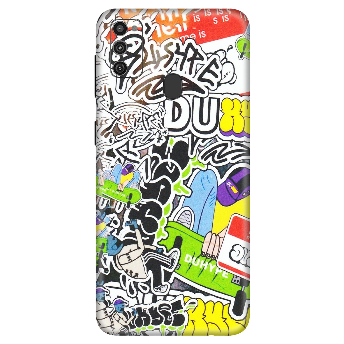 Samsung M/F/Note/Flip and C Phone Skins (All Models) - Dope Graffiti - Matte Finish (M-61) Samsung Galaxy M21