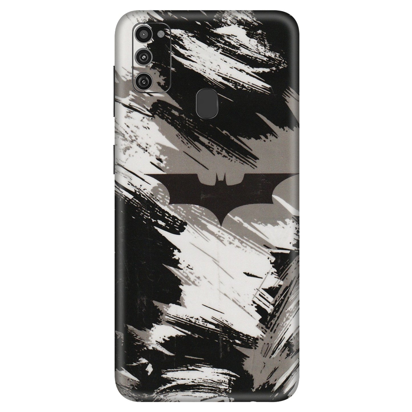 Samsung M/F/Note/Flip and C Phone Skins (All Models) - Batman Fleece DC - Transparent Finish (T-19) Samsung Galaxy M21