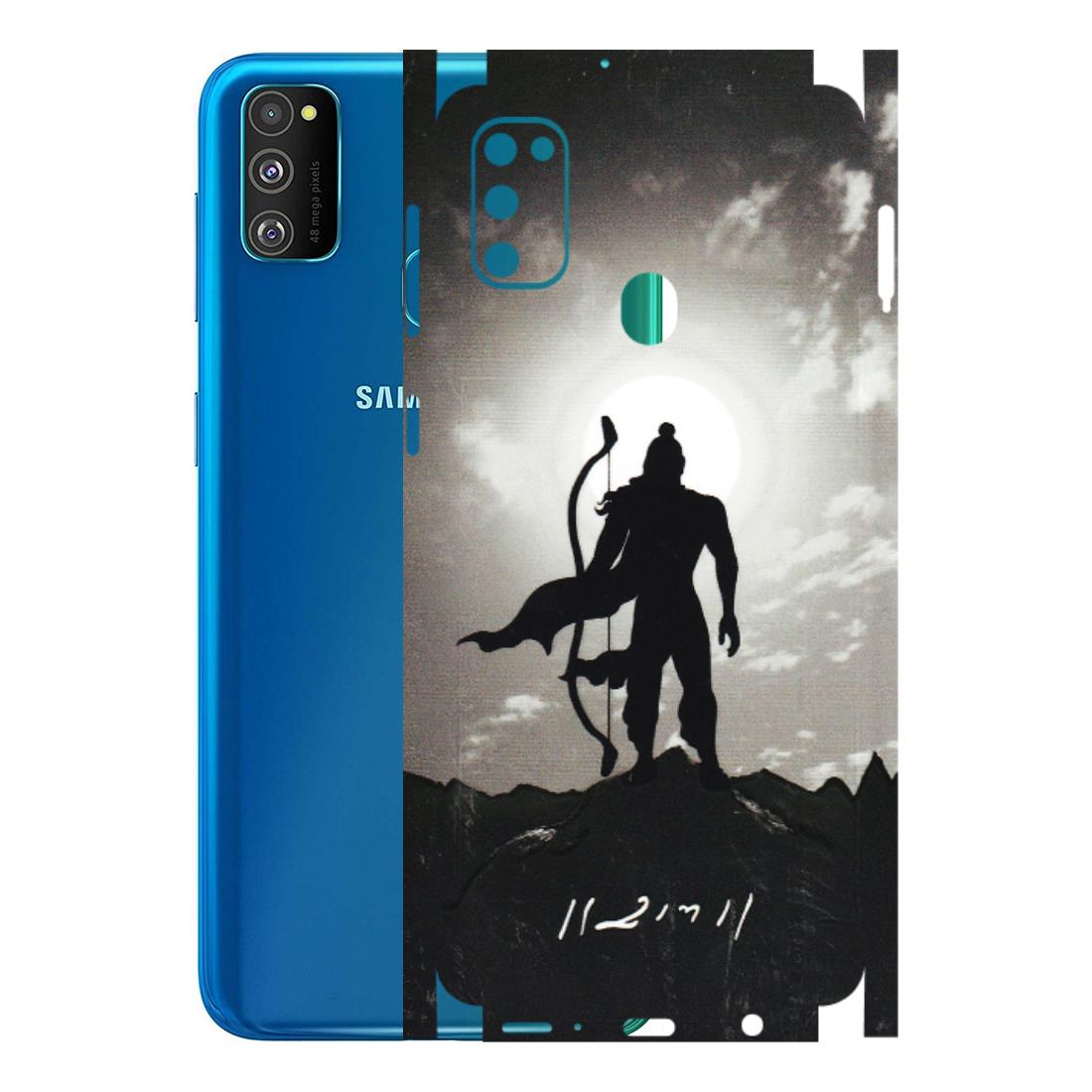 Samsung M/F/Note/Flip and C Phone Skins (All Models) - Jai Siya Ram - 3D Embossed Finish (L-200) Samsung Galaxy M30S