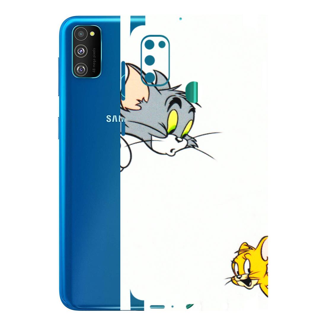Samsung M/F/Note/Flip and C Phone Skins (All Models) - Cute Tom And Jerry - 3D Embossed Finish (L-220) Samsung Galaxy M30S