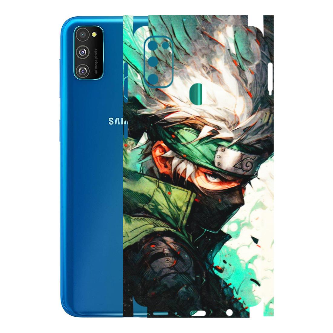 Samsung M/F/Note/Flip and C Phone Skins (All Models) - Kakashi Side Profile - 3D Embossed Finish (L-249) Samsung Galaxy M30S