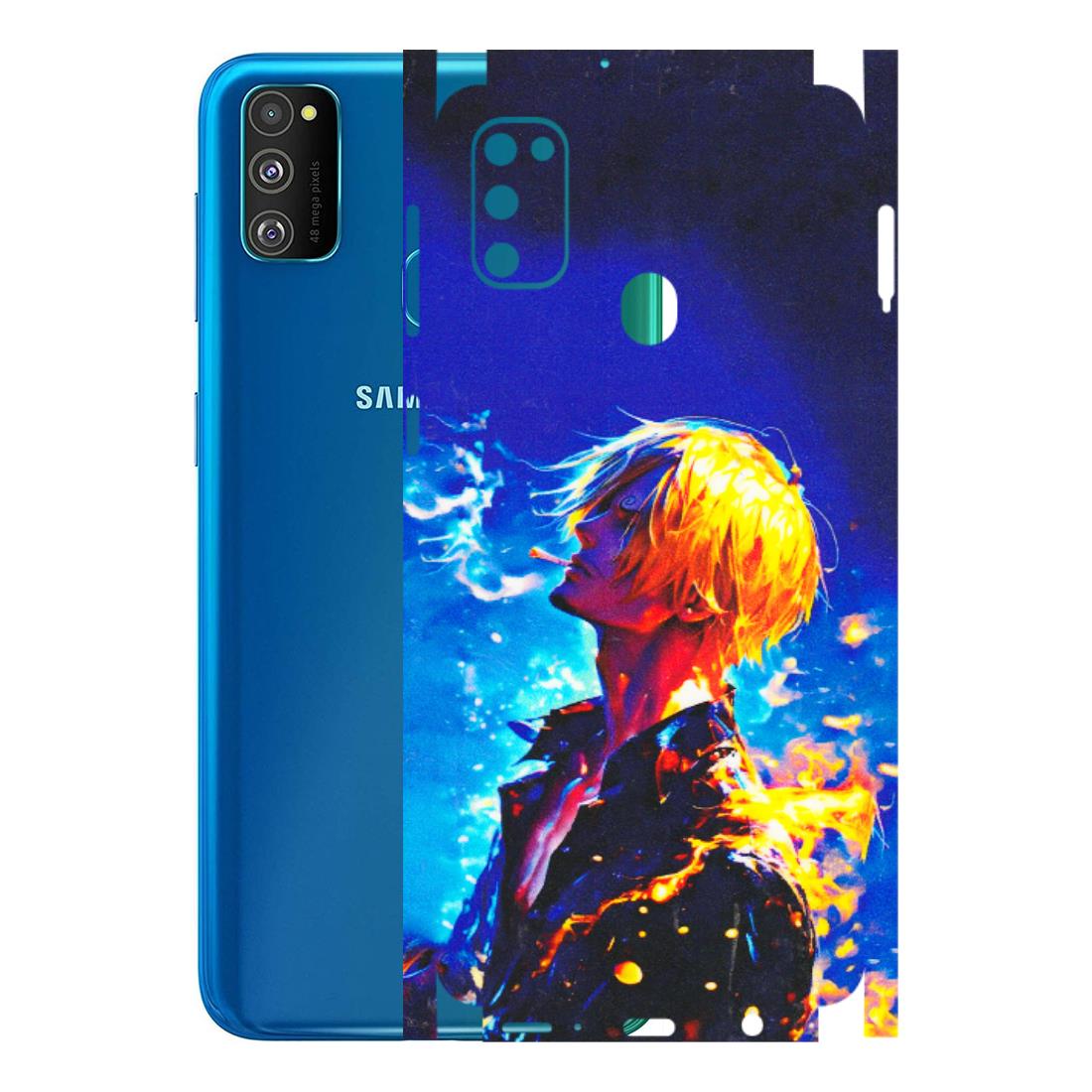 Samsung M/F/Note/Flip and C Phone Skins (All Models) - Sanji Vinsmoke One Piece - 3D Embossed Finish (L-319) Samsung Galaxy M30S