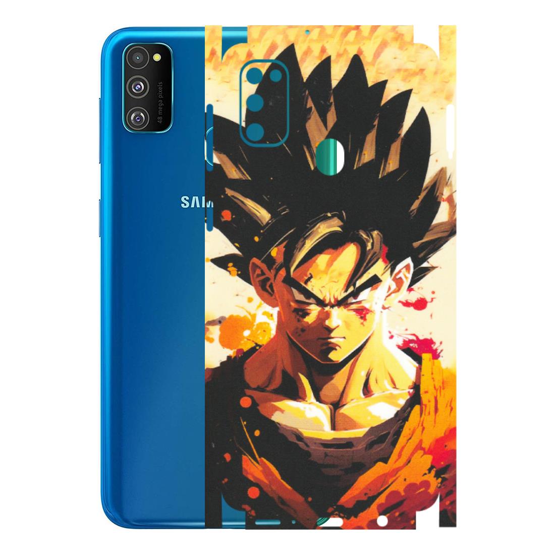 Samsung M/F/Note/Flip and C Phone Skins (All Models) - Angry Goku - Matte Finish (M-12) Samsung Galaxy M30S