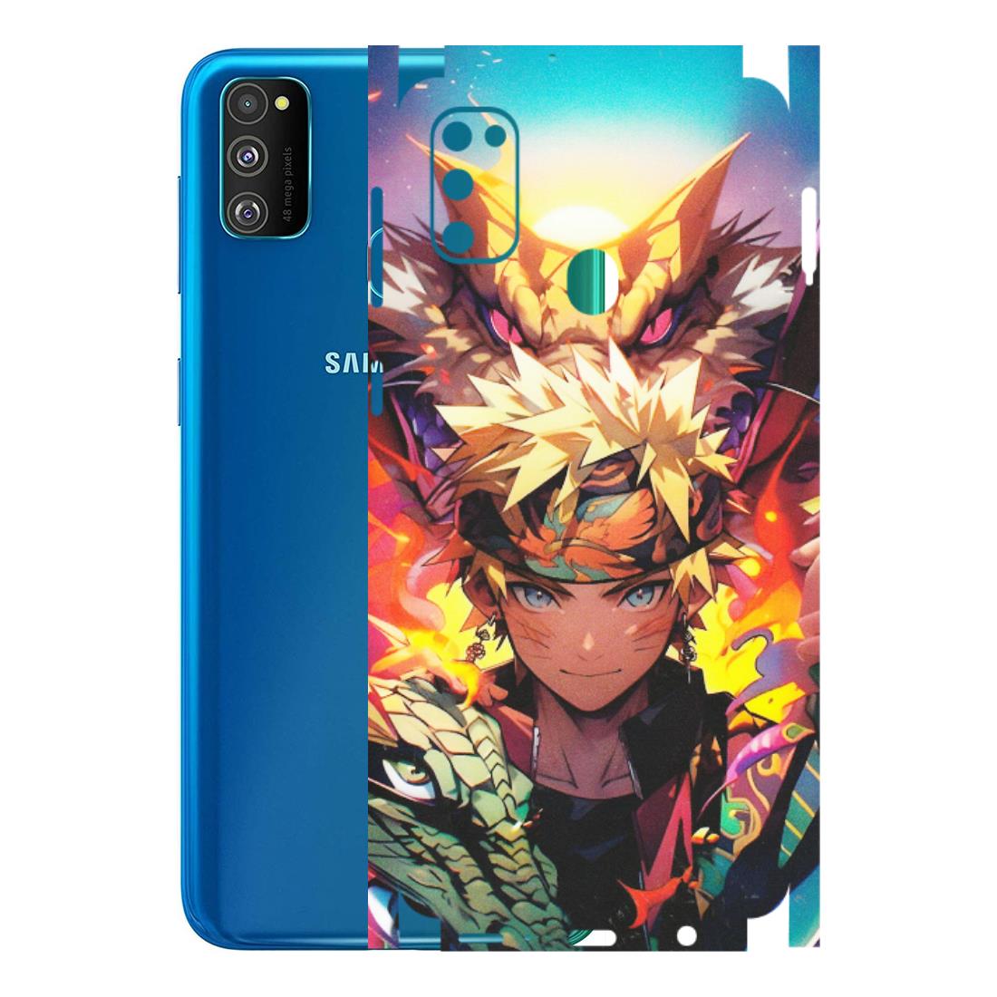 Samsung M/F/Note/Flip and C Phone Skins (All Models) - Angry Naruto Anime - Matte Finish (M-148) Samsung Galaxy M30S