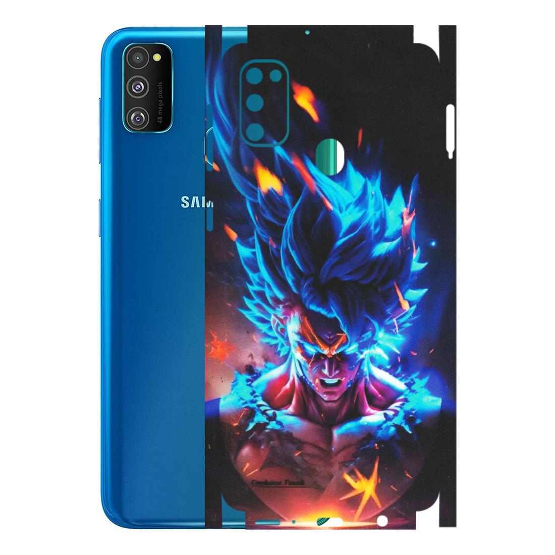 Samsung M/F/Note/Flip and C Phone Skins (All Models) - Angry Goku Dragon Ball Anime - Matte Finish (M-150) Samsung Galaxy M30S