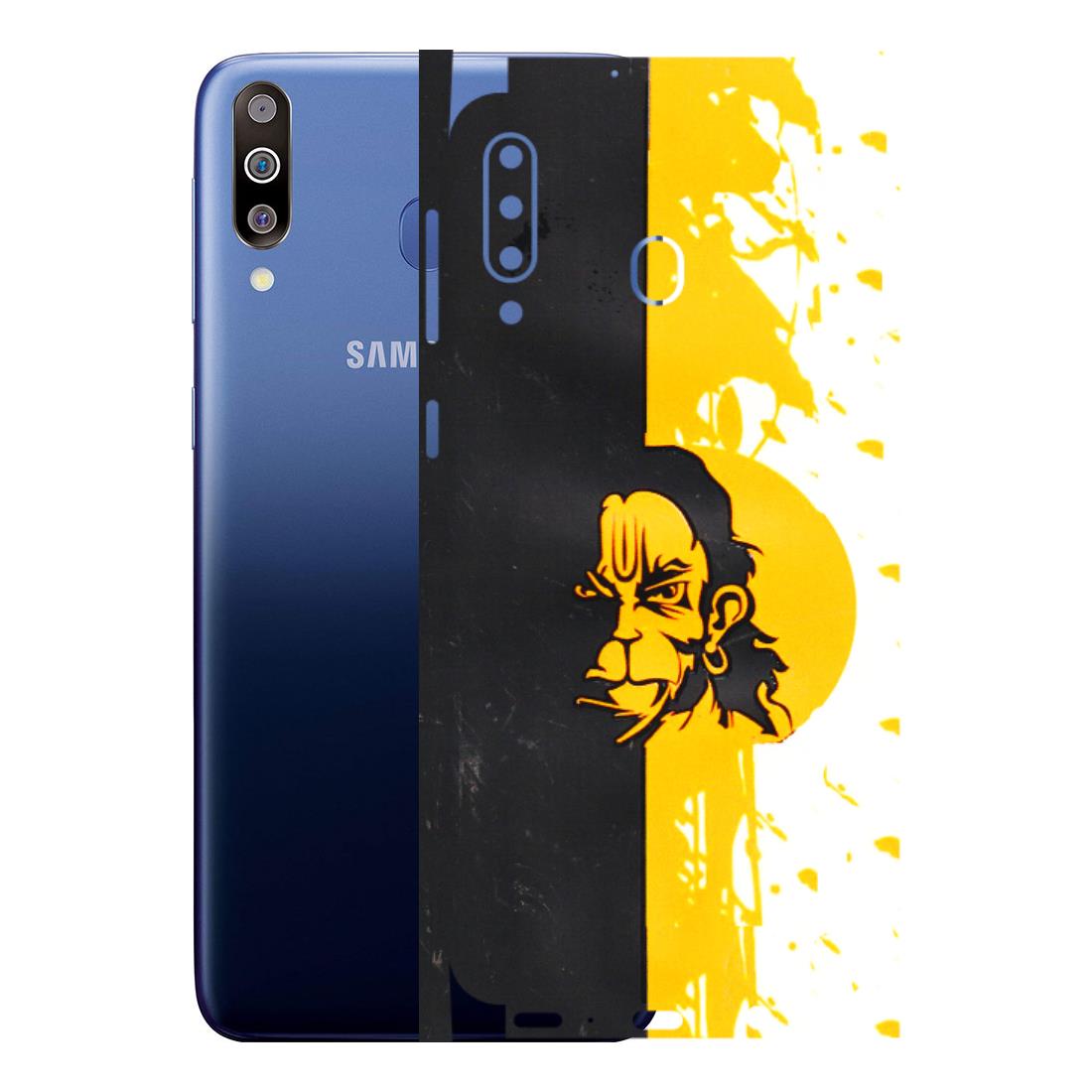 Samsung M/F/Note/Flip and C Phone Skins (All Models) - Bajrangbali - 3D Embossed Finish (L-151) Samsung Galaxy M30