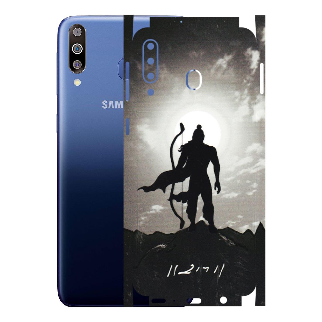 Samsung M/F/Note/Flip and C Phone Skins (All Models) - Jai Siya Ram - 3D Embossed Finish (L-200) Samsung Galaxy M30