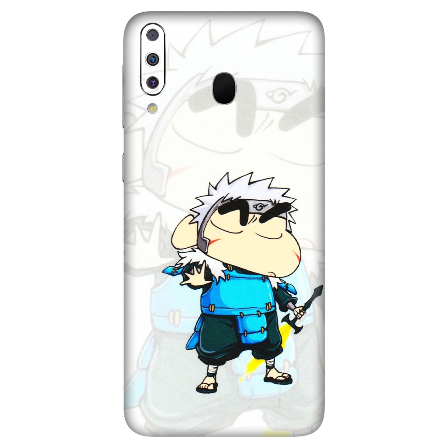Samsung M/F/Note/Flip and C Phone Skins (All Models) - Angry Young Shinchan - 3D Embossed Finish (L-226) Samsung Galaxy M30