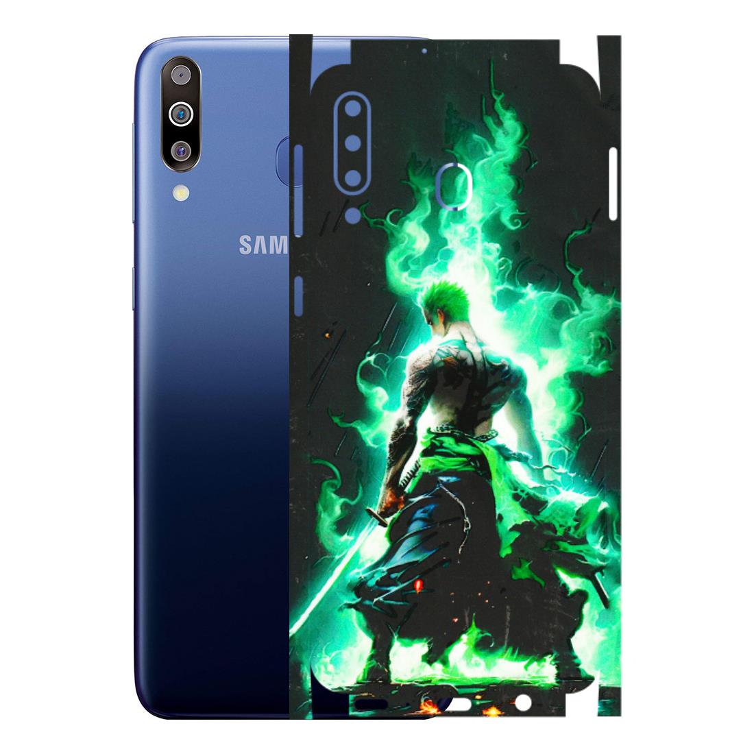 Samsung M/F/Note/Flip and C Phone Skins (All Models) - Zoro Sword - 3D Embossed Finish (L-241) Samsung Galaxy M30