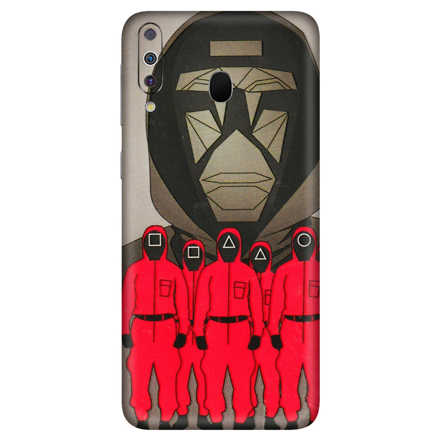 Samsung M/F/Note/Flip and C Phone Skins (All Models) - Squid Game Hero - 3D Embossed Finish (L-245) Samsung Galaxy M30