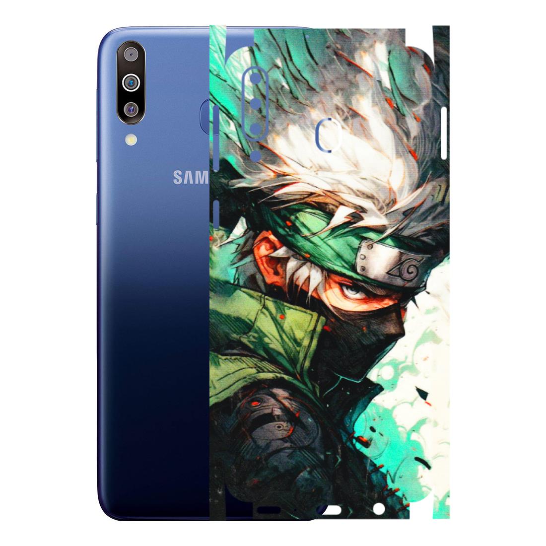 Samsung M/F/Note/Flip and C Phone Skins (All Models) - Kakashi Side Profile - 3D Embossed Finish (L-249) Samsung Galaxy M30