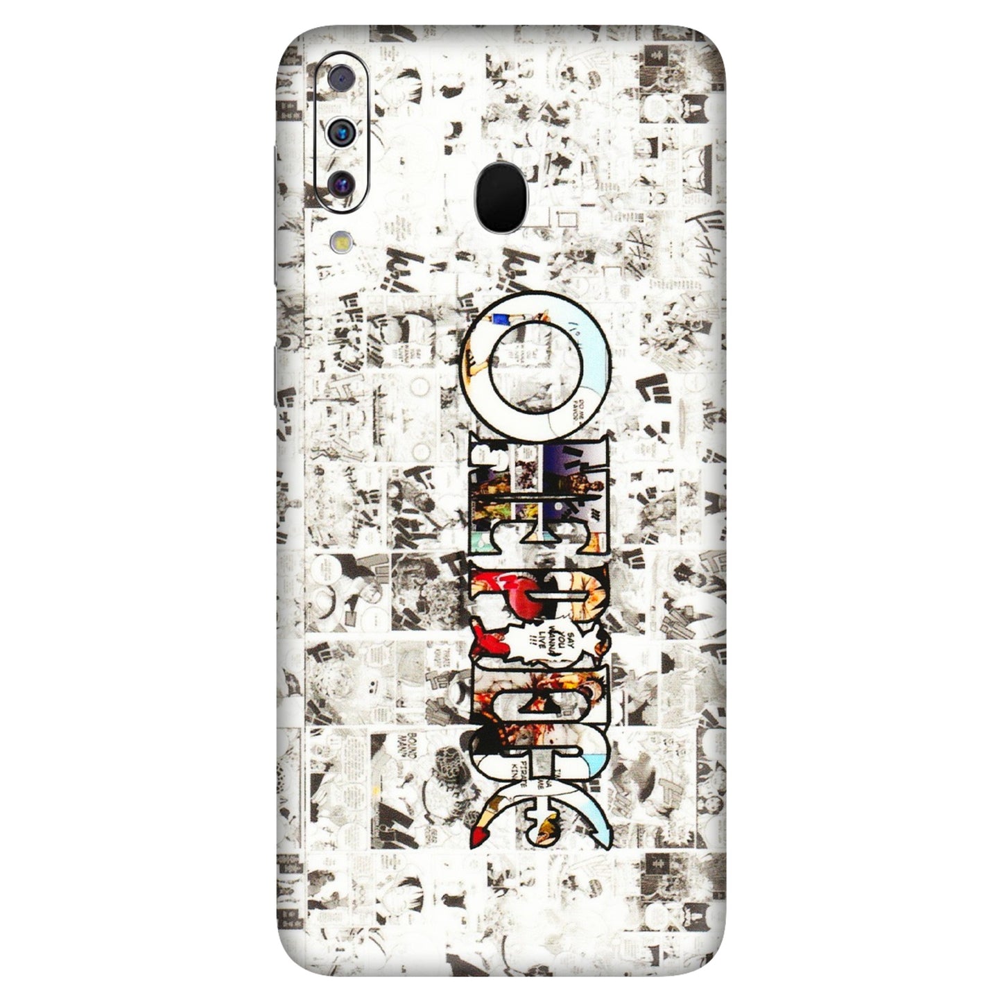 Samsung M/F/Note/Flip and C Phone Skins (All Models) - One Piece Manga - 3D Embossed Finish (L-26) Samsung Galaxy M30
