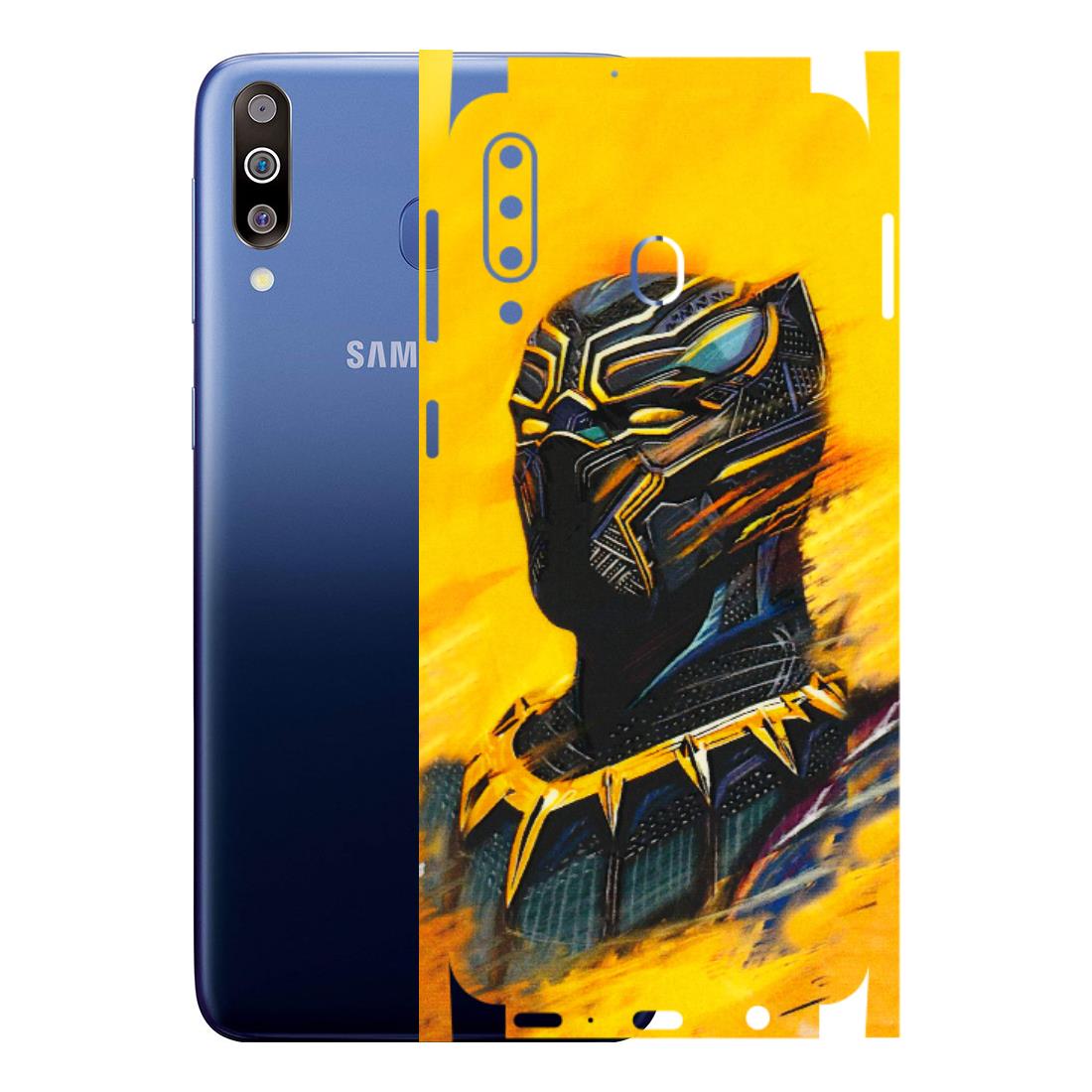 Samsung M/F/Note/Flip and C Phone Skins (All Models) - Yellow Panther - 3D Embossed Finish (L-54) Samsung Galaxy M30