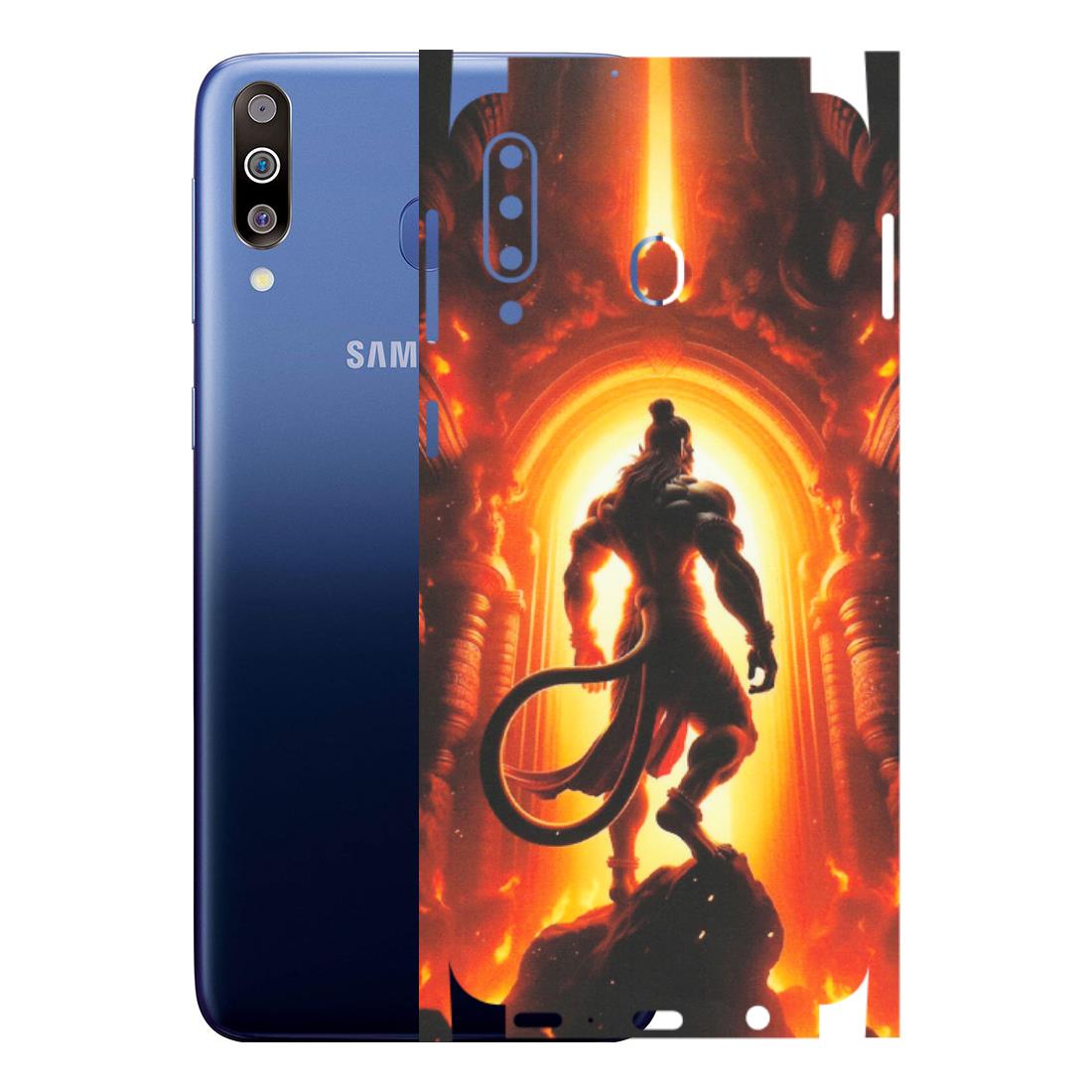 Samsung M/F/Note/Flip and C Phone Skins (All Models) - HanumanJi - Matte Finish (M-06) Samsung Galaxy M30