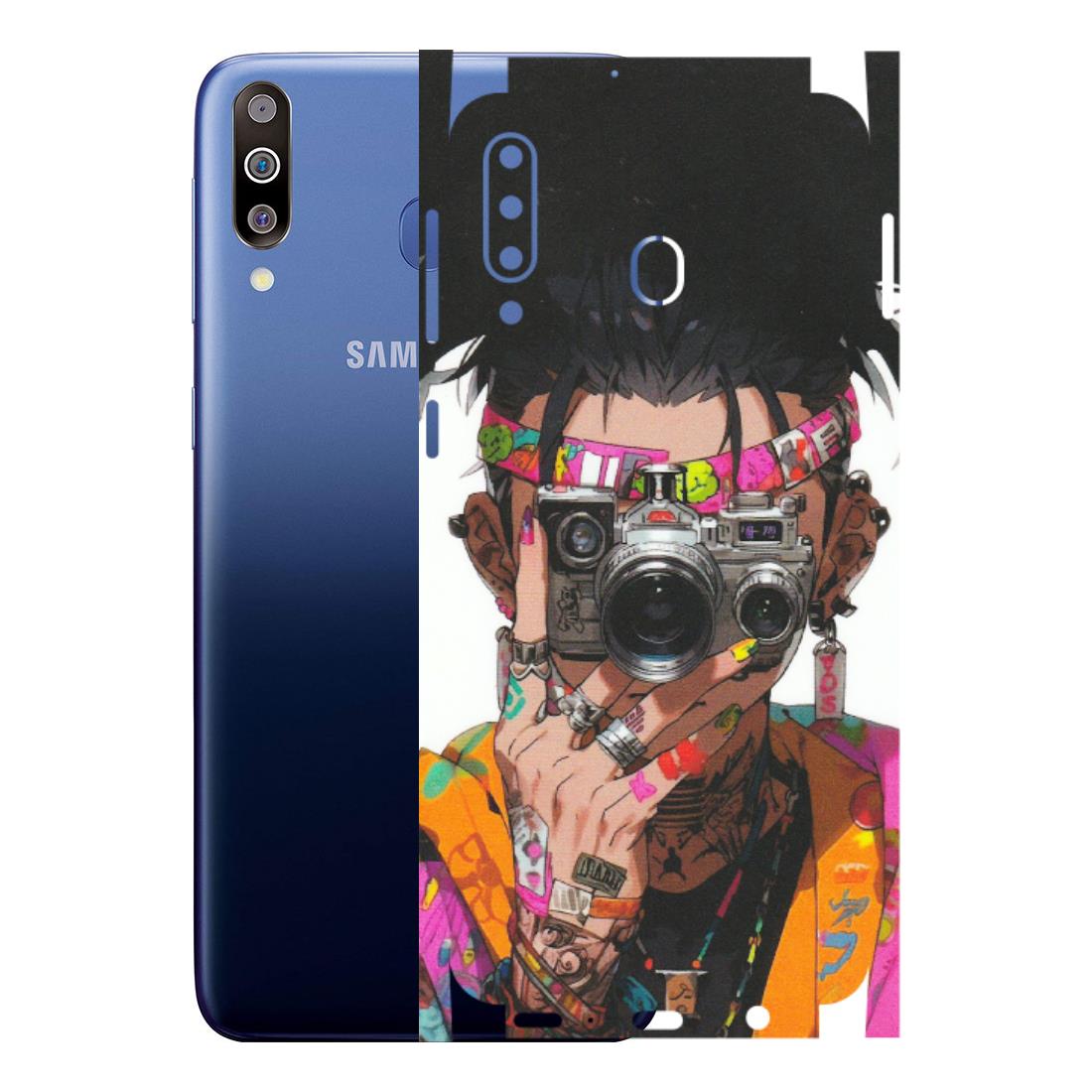 Samsung M/F/Note/Flip and C Phone Skins (All Models) - Camera Lover Girl - Matte Finish (M-09) Samsung Galaxy M30