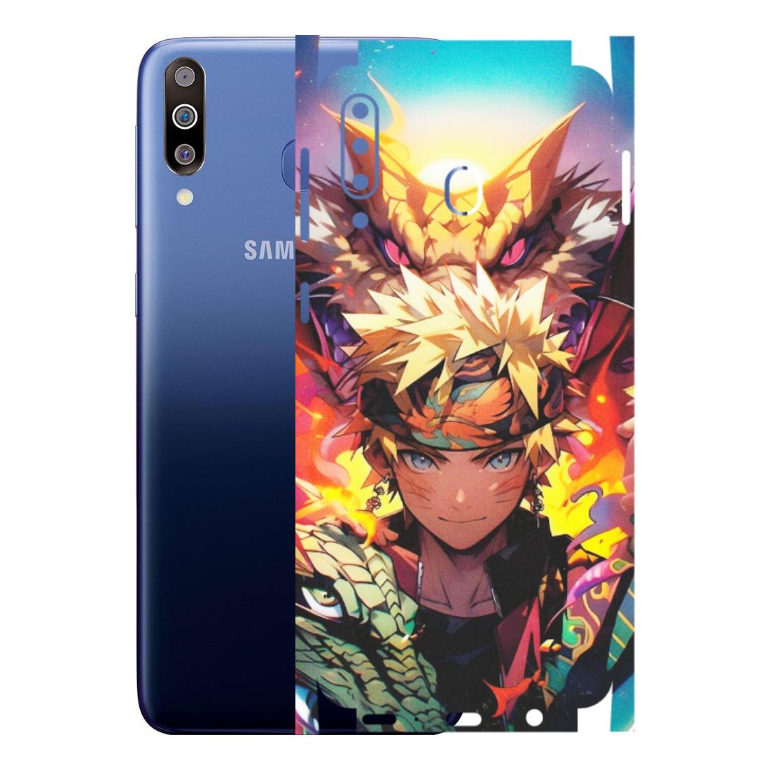 Samsung M/F/Note/Flip and C Phone Skins (All Models) - Angry Naruto Anime - Matte Finish (M-148) Samsung Galaxy M30