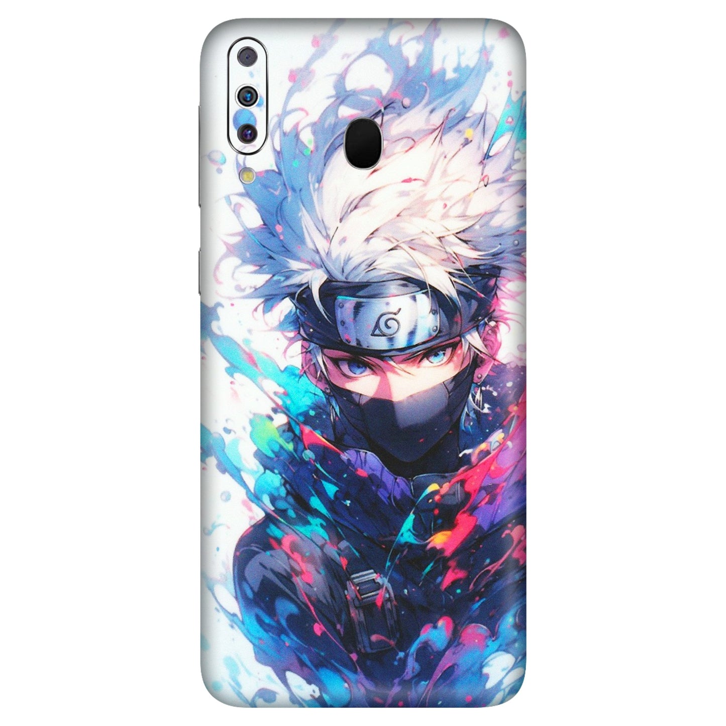 Samsung M/F/Note/Flip and C Phone Skins (All Models) - Naruto Face Mask - Matte Finish (M-03) Samsung Galaxy M30
