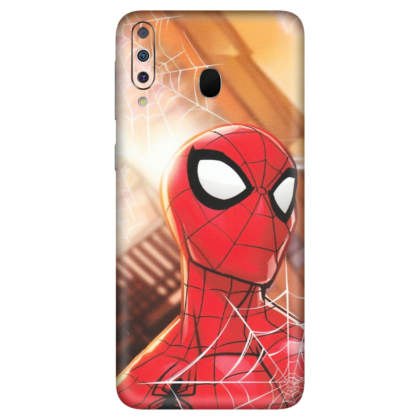 Samsung M/F/Note/Flip and C Phone Skins (All Models) - Spiderman Face New - Matte Finish (M-41) Samsung Galaxy M30