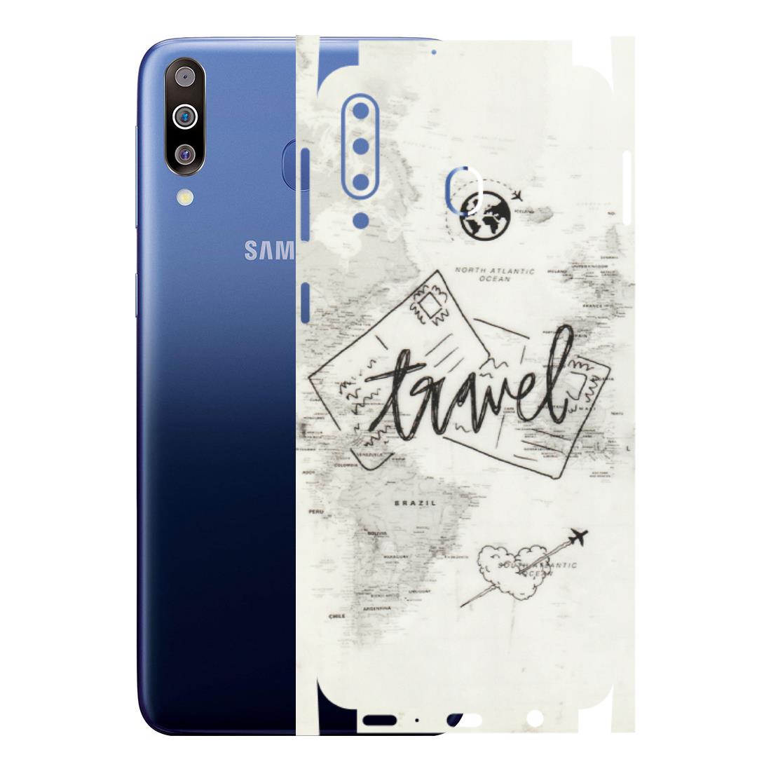Samsung M/F/Note/Flip and C Phone Skins (All Models) - Travel Ticket - Transparent Finish (T-06) Samsung Galaxy M30